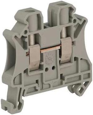 SCHNEIDER ELECTRIC NSYTRV62 Trmnl Blk,Screw Clmp Tech Pssthrgh