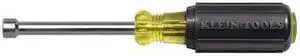KLEIN TOOLS 630-7MM 7 mm Cushion Grip Nut Driver with 3-Inch Shaft