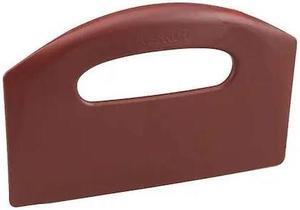 REMCO 6960MD4 Bench Scraper,Poly,8-1/2 x 5 In,MD Red