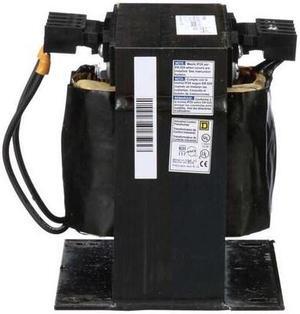 SQUARE D 9070T1000D20 Control Transformer, 1 kVA, Not Rated, 55°C, 120V AC,