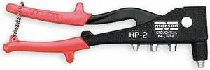 MARSON HP-2 Riveter, Deluxe, 3/32, 1/8, 5/32, 3/16 In, Interchangeable