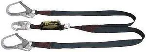 HONEYWELL MILLER 8798KR-Z7/6FTBK Arc Flash Rated Shock Absorbing Lanyard, 6