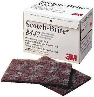 SCOTCH-BRITE 8447 6" x 9" Alum. Oxide Very Fine Sanding Hand Pad