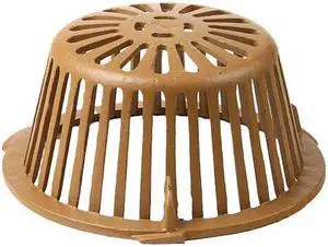 JAY R. SMITH MANUFACTURING 1010CID Roof Drains Dome Strainer, cast iron, Twist