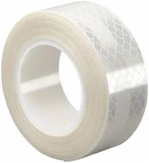 3M 3430 Reflective Tape,White,3"x5 yd.