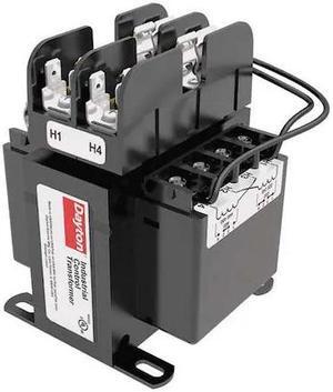 DAYTON 31EH72 Control Transformer, 300 VA, 80°C, 24V AC, 277V AC