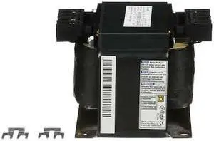 SQUARE D 9070T500D3 Control Transformer, 500 VA, Not Rated, 115°C, 120V AC,