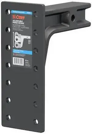 CURT 48349 Adjustable Pintle Mount,48349