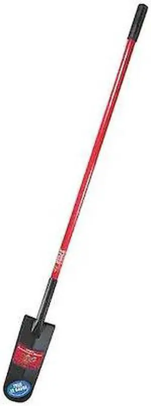 BULLY TOOLS 82530 Drain Spade,14",12 ga.,Fiberglass Lon