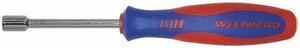 WESTWARD 401L35 Nut Driver,SAE,Hollow Round,5/16"