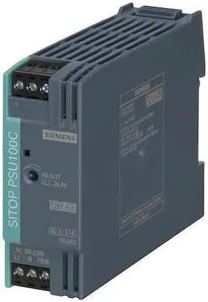 SIEMENS 6EP13215BA00 DC Power Supply, 110/300V DC; 85/264V AC, 12V DC, 24 W, 2