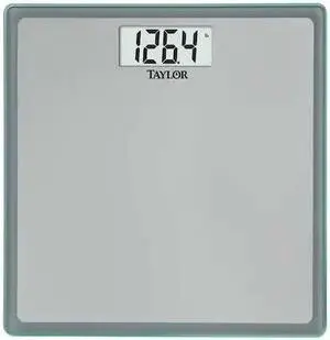 TAYLOR 7558410210 Bath Scale,Capacity 180kg/400 lb.