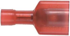 PANDUIT DNF18-250FIM-L Male Disconnect,Red,22-18AWG,PK50