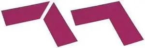 MIGHTY LINE ANGLE4P Angle,Purple,10" L x 4" W,PK25