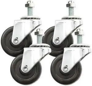 STEINER 54604 Protect-O-Screens (R) Caster Kit 2", 70 lb., Pk4
