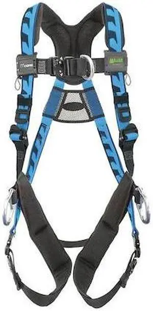 HONEYWELL MILLER AAF-QCDSMB AirCore(TM) Full Body Harness, S/M, 400 lb.,