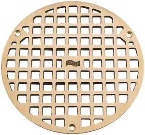 JAY R. SMITH MANUFACTURING A08PBG w/Screws, 7" Distance Between Holes Grate,