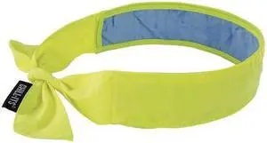 ERGODYNE 6700CT Cooling Bandana,One Size,Lime