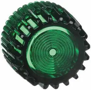 SCHNEIDER ELECTRIC 9001G7 Push Button Cap,Illuminated,30mm,Green