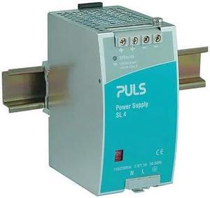 PULS ML100.102 DC Power Supply, 100/120V AC; 200/240V AC, 90 W, 6 A, DIN Rail