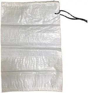 ZORO SELECT 6FGY2 Sand Bag, Polypropylene, 27 in Length, White 100 PK