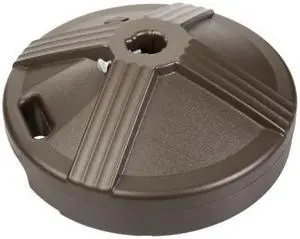 US WEIGHT FUB1BZE Fillable Umbrella Base, Bronze