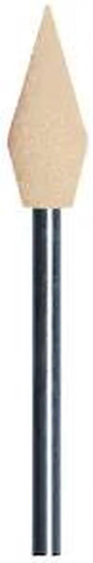 DEDECO 1058 Sunburst Point 3/32 in Diamond Tan 400 Grit Shape 14-1/Unit