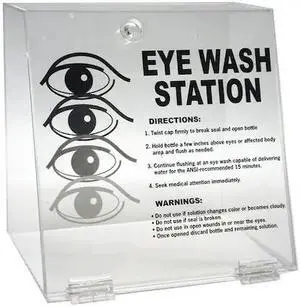 BRADY PD996E Eyewash Station in Clear