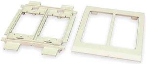 LEGRAND G4050 Device Bracket, 4 3/4 in W, 7/16 in H, 6 in L, Gray