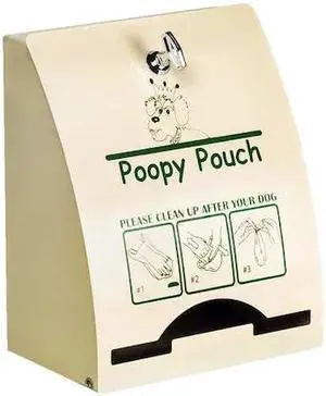 POOPY POUCH PP-EXP-BEIGE Bag Dispenser,Tan