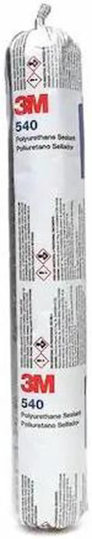 3M 540 Polyurethane Sealant, 20 oz, Sausage Pack, Gray, Polyurethane Base, 540