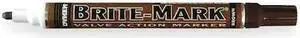 DYKEM 84010 Paint Marker, Medium Tip, Brown Color Family, Paint