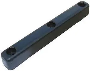 ZORO SELECT 22NT79 2 in. x 2 in. x 16 in. Rubber Dock Bumper