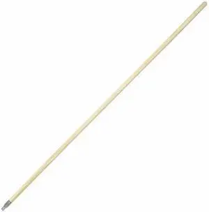KRAFT TOOL CC163 60 in Threaded Squeegee Handle, 1 in Dia, Natural, Wood