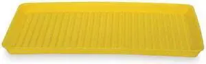 EAGLE 1677 Containment Utility Tray, 5 gal Spill Capacity, Polyethylene