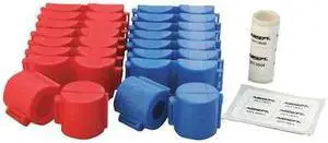 AIRSEPT 72921 A/C Security Caps,6 in O.D.,Plastic AIRSEPT 72921 A/C Security Caps,6 in O.D.,Plastic
