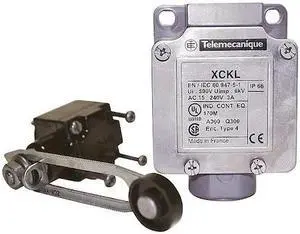 TELEMECANIQUE XCKL141H7 Limit Switch, Var Length Roller Lever, 10A