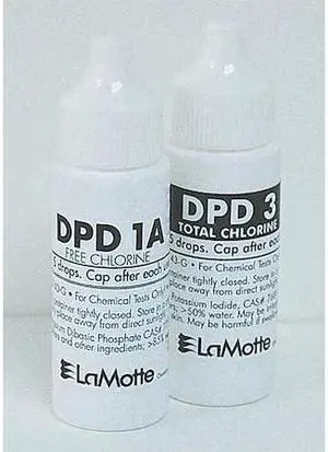 LAMOTTE R-3670-LI Reagent System,Chlorine,0 to 4 PPM