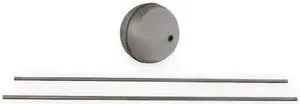 SQUARE D 9049A6C Center Hole Float/Rod Assembly,Round,7In