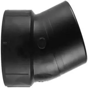 MUELLER INDUSTRIES 1CNU1 22-1/2 Street Elbow,3 In Hub x Spigot