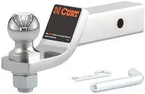 CURT 45295 Loaded Ball Mount w/2" Ball,7500 lb.
