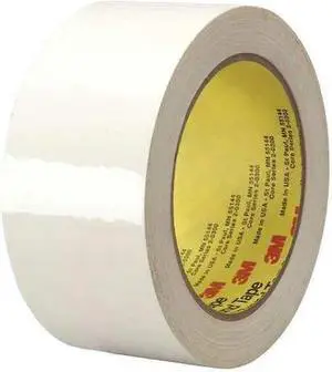3M 483 Film Tape,1inx36 yd,White,5.3 mil,PK36