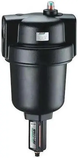 SPEEDAIRE 4ZL21 Pneumatic Oil Filter,2 In. NPT,300 cfm