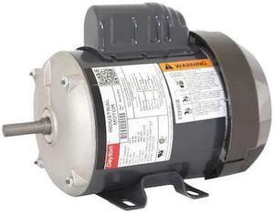 DAYTON 5K192 Capacitor-Start General Purpose Motor, 1/3 hp HP, 115/208-230V AC