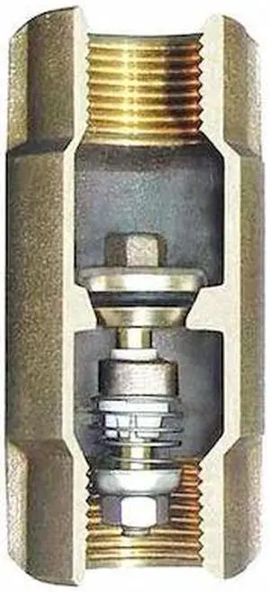 SIMMONS 503SB 1" NPT Bronze Spring Check Valve