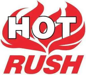 TAPE LOGIC DL3193 Tape Logic® Shipping Label, Hot Rush, 4" x 4", Red/White,