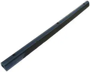ZORO SELECT 22NT60 Dock Bumper,1-11/16x2x36 In.,Rubber