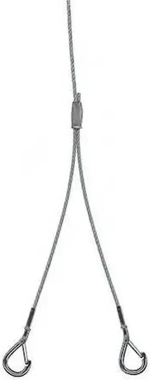 LITHONIA LIGHTING IBAC120 M100 Aircraft Cable Hanging Kit,F/IBZ Fix,PR