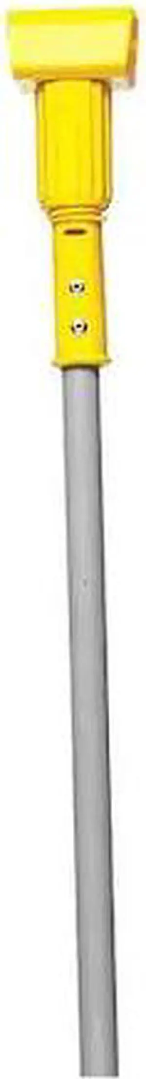 TOUGH GUY 1TYZ3 60" Clamp On Wet Mop Handle, Gray, Fiberglass