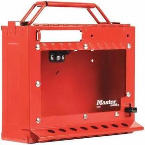 MASTER LOCK S3650 Group Lockout Box,6-7/8" H x 8-3/8" W